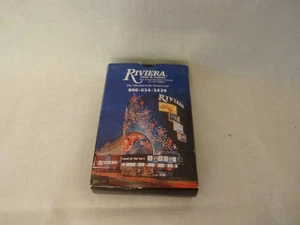 Riviera Hotel Casino Spielkarten Las Vegas Full Deck mit Box & 2 Jokern Vintage - Bild 1 von 11