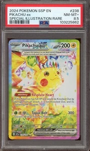 [PSA 8.5] Pikachu ex 238/191 Surging Sparks SSP Special Illustration POKEMON - Picture 1 of 2