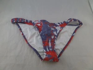 Pantalones de bikini Volcom Liberty cobertura completa talla L azul lavado a la deriva nuevos con etiquetas - Imagen 1 de 4