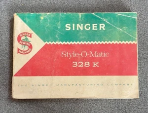 Vintage Singer Style O Matic 328K Owners Manual 1960s - Picture 1 of 13