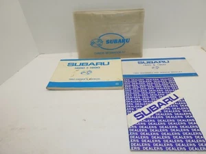 1982 82 Subaru 1600 1800 Series owners manual Glove Box Ed - Bild 1 von 5