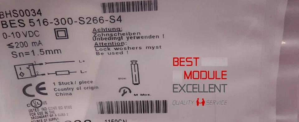 1PCS BALLUFF BES 516-300-S266-S4 NEW 100% Quality Assurance - Image 1 of 1