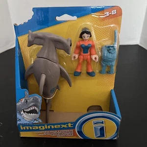IMAGINEXT Hammerhead Shark & Snorkeler Figure , NEW SHARK PATROL - Picture 1 of 9