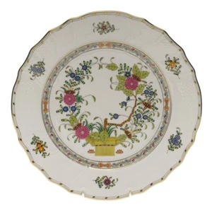 Indian Basket Salad Plate 7.5" by Herend - Picture 1 of 1