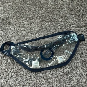 🆕 Indianapolis Colts Fannie Pack NFL Football Stadiontasche transparent - Bild 1 von 6