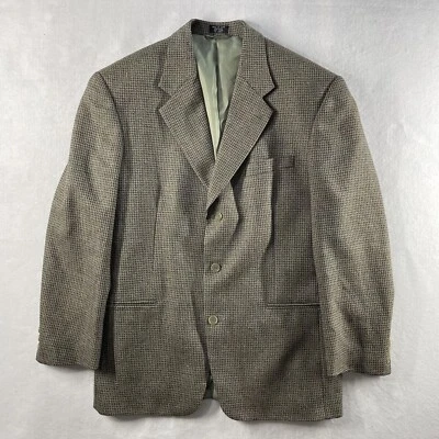 Blazer Traje Chaqueta R RASPINNI UOMO Para Hombres 40R Gris Verde Menta 3 Botones Lana Virgen Foto 1 de 4
