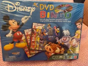 Disney DVD Bingo TV Game For Ages 4+ w/ Carrying Case - NEW SEALED Vintage 2005 - Picture 1 of 2