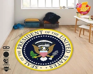 American Eagle Rug, White House Carpet, Seal Of The American President Rug, Gift - Picture 1 of 10