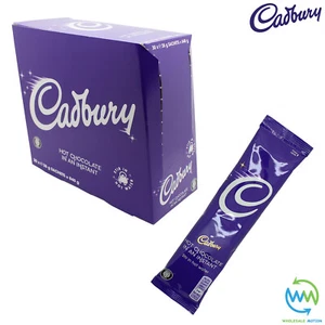 CADBURY Instant HOT CHOCOLATE Sachets 28g Drink COCOA Powder INDIVIDUAL Single - Picture 1 of 6