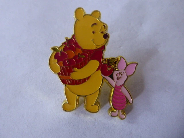 Disney Tauschen Pins 145058 Loungefly - Winnie Puuh Und Ferkel - Herbst Apple - Bild 1 von 1