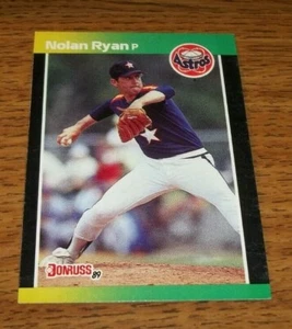 Nolan Ryan 1989 Donruss Card #154 Houston Astro's - Picture 1 of 2