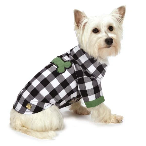 M. Isaac Mizrahi Guinga Perro Campamento Camisa Camiseta Prenda para el torso Ropa para mascotas Foto 1 de 1