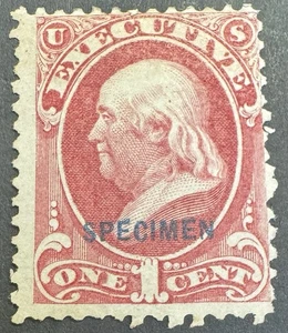 Scott #O10 Exemplar unbenutzt mit Mängeln. - Bild 1 von 2