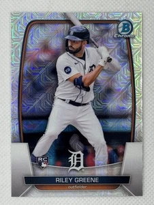2023 Riley Greene Bowman Chrome Mega Rookie Mojo Refractor - Detroit Tigers - Bild 1 von 2