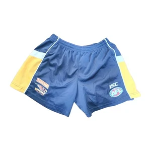 West Coast Eagles ISC Bankwest Shorts Blue XXL Draw String Footy FREE POST AU - Picture 1 of 4