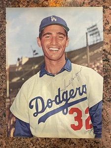 Sandy Koufax signed magazine page JSA - Picture 1 of 5