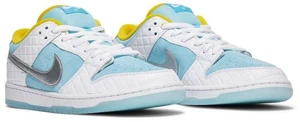 Nike SB Dunk Low Pro QS x FTC 'Lagoon Pulse' DH7687-400 Herren Größe 8,5 NEU - Bild 1 von 9