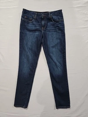 Calvin Klein Womens Size 28/6 Dark Wash Mid Rise Boyfriend Denim Jeans (31x30.5) - Image 1 of 4