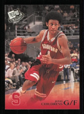 Press Pass #7 Josh Childress 2004 baloncesto Stanford casi nuevo Foto 1 de 3