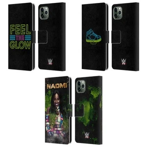OFFICIAL WWE NAOMI LEATHER BOOK WALLET CASE COVER FOR APPLE iPHONE PHONES - Picture 1 of 9