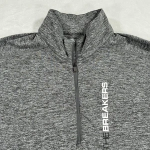 The Breakers Hotel Palm Beach Florida 1/4 Reißverschluss Sweatshirt Herren Medium grau Golf - Bild 1 von 8