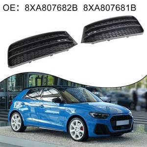 For A1 2016-2019 Fog Light Grille A1 Fog Lights Car Exterior Carbon Fiber - Picture 1 of 9
