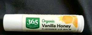 Whole Foods Market Organic Vanilla Honey Lip Balm 0.15 oz~fresh~new - Picture 1 of 1