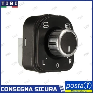 Pulsante interruttore regolazione specchietti VW Golf 5 6 Sharan Tiguan Passat - Foto 1 di 7