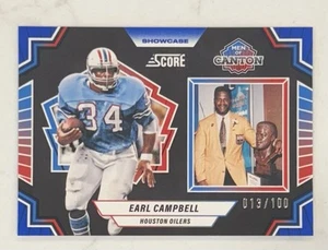 Vitrina de partituras Earl Campbell #18 13/100 2025 - Imagen 1 de 2