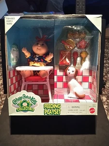 Juego de alimentación vintage 1996 Cabbage Patch para niños en paquete original ¡Nuevo!! - Imagen 1 de 16