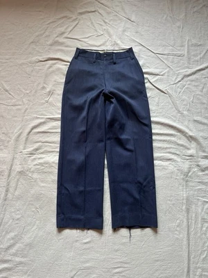 Pantalón Craddock Gabardina Vintage Años 40 Azul Marino, Compra Privada Segunda Guerra Mundial Foto 1 de 4