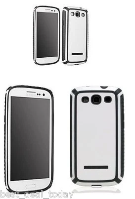 Funda Carcasa Táctica Guante Cuerpo OEM Blanco Gris Para Samsung Galaxy S3 S 3 III SIII Foto 1 de 2