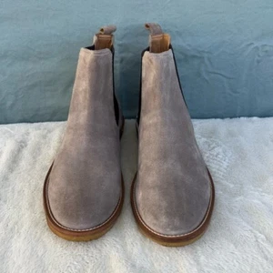 EUC Reserved Footwear New York Men's Maksim Chelsea Boot Taupe Size 12 - Picture 1 of 8