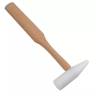 Nylon Hammer with Round Domed and Coned Ends for Metal Forming Non Marking - Picture 1 of 6