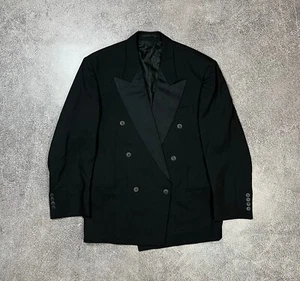 Chaqueta Blazer De Colección Yves Saint Lauren Para Hombre Doble Pecho Lana Talla 52 - Imagen 1 de 24