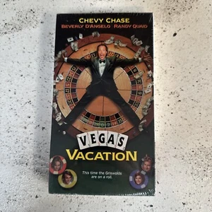 Vegas Vacation (1997) VHS Factory Sealed Warner Watermarks Chevy Chase Comedy - Picture 1 of 3