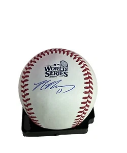 MAX MUNCY DODGERS SIGNED 2024 WORLD SERIES BASEBALL PSA - Picture 1 of 2