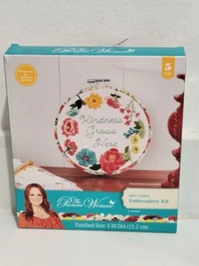 Brand New Pioneer Woman Vintage Floral Embroidery Kit! - Picture 1 of 11
