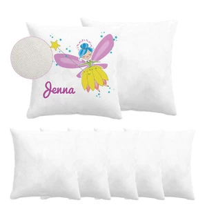 50PCS Sublimation Pillow Case Blanks 15.75 x 15.75" w/ Zippers for DTF Printing - Picture 1 of 8