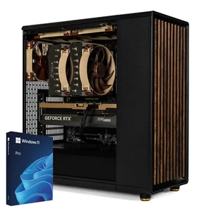 Noctua Gaming PC AMD Ryzen 9-7-5 I Nvidia 5090-5080-5070 I 1-4TB SSD 32-64GB RAM - Bild 1 von 14