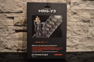 AudioQuest Power Cord - NRG-Y3, 15A, USA IEC Plug - Picture 1 of 3