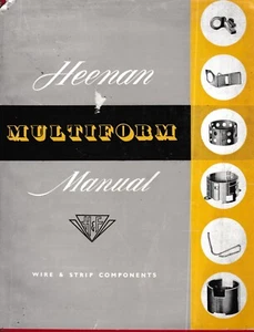 The Heenan Multiform Manual, 1958 Hardback - Wire & Strip Components Production - Imagen 1 de 5