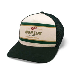 AMERICAN NEEDLE Miller High Life Sinclair Adjustable Snapback Trucker Hat, Dark - Picture 1 of 9