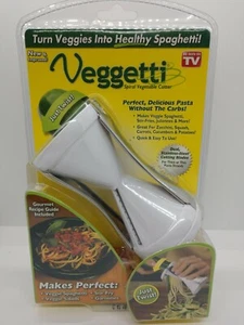 Veggetti Spiral Vegetable Cutter Stainless Steel Blade -Just Twist -New Sealed! - Picture 1 of 2