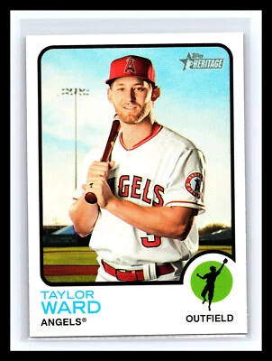 ⚾ TAYLOR WARD 2022 TOPPS HERITAGE HIGH NUMBER SP # 421 - Image 1 of 2