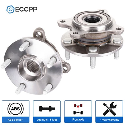 2 piezas cojinetes de cubo de rueda delanteros AWD para Lexus IS250 IS300 IS350 GS350 RC300 RC350 Foto 1 de 4