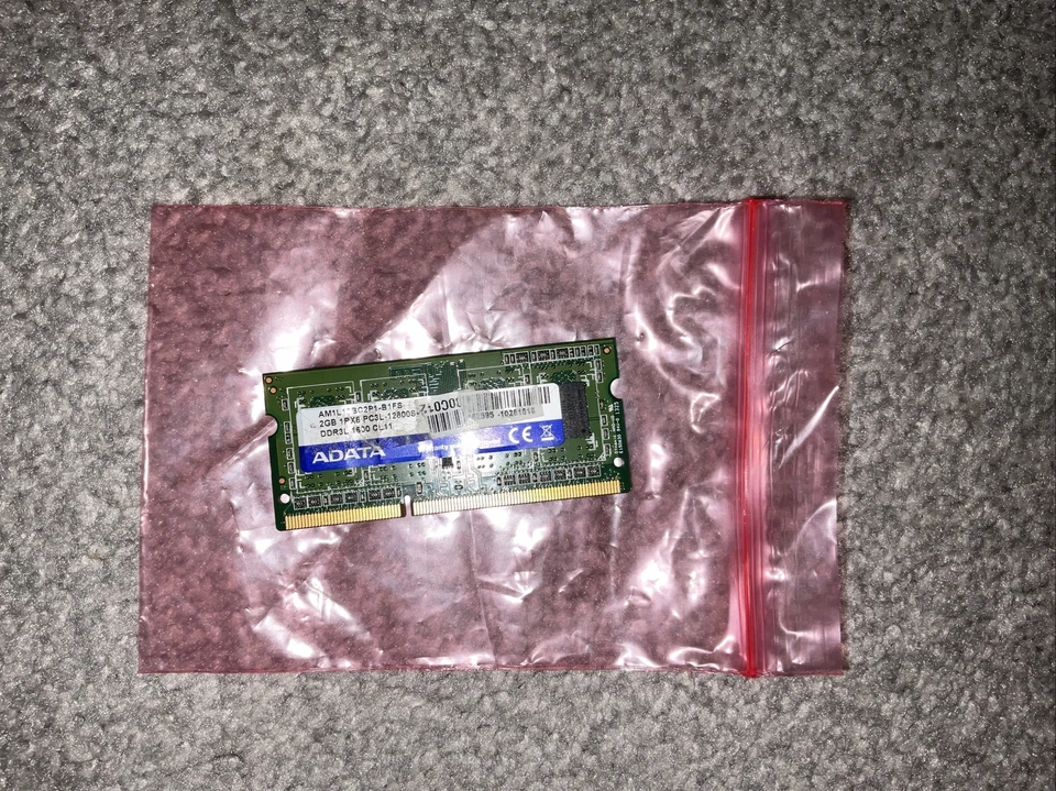 Adata 2GB DDR3L SO-DIMM - Image 1 of 1