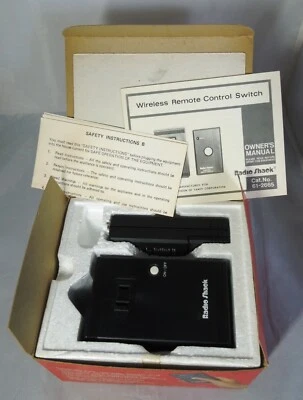 Vintage Wireless Remote Control Switch Radio Shack 61-2665 Power Switch - Image 1 of 4