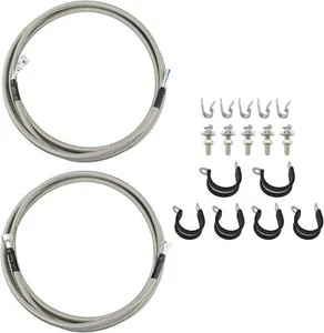 QFF0015SS For 05-10 Chevrolet HHR Saturn Ion Fuel Line Kit Complete Repair lines - Picture 1 of 9