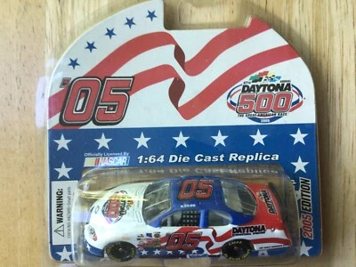 47th Annual Daytona 500 NASCAR 1:64 Scale Die Cast 2005 Promotional Car NEW - Image 1 of 4
